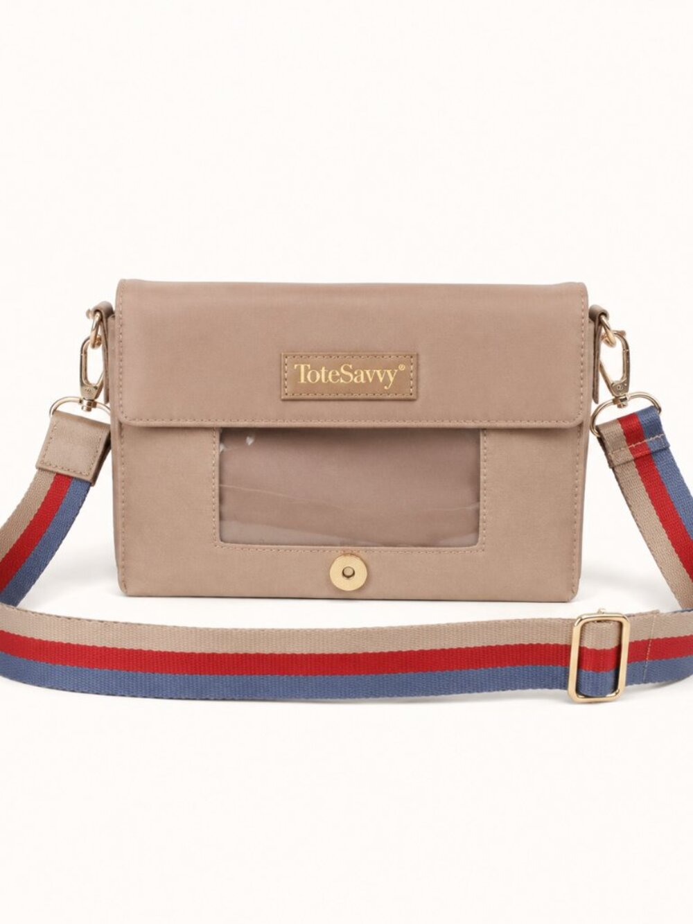 NWT ToteSavvy Change Kit Crossbody Diaper Bag Fawn